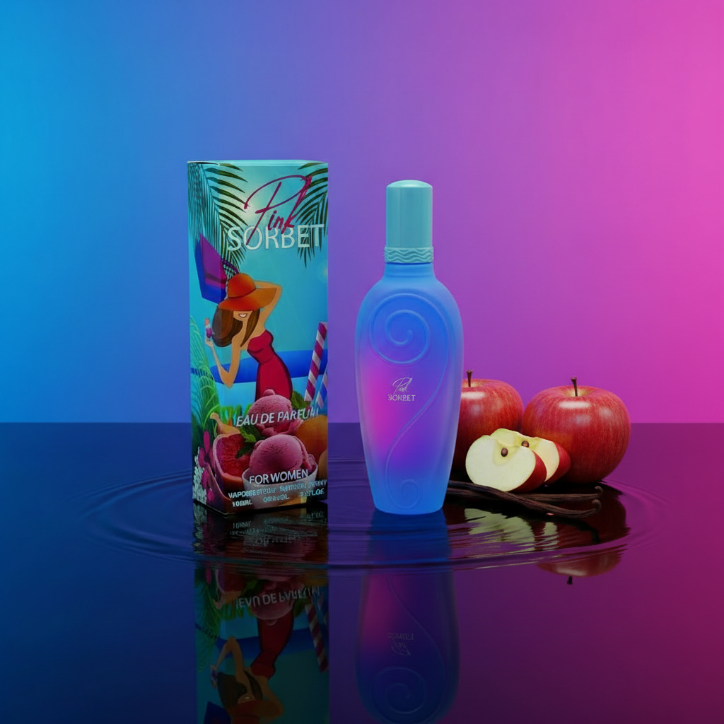 Real Time Pink Sorbet EDP 100ml – Fruity Floral Fresh Women's Perfume
