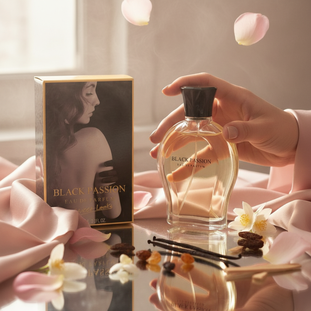 RealTime Black Passion EDP 100ml – Oriental Floral Woody Women's Perfume