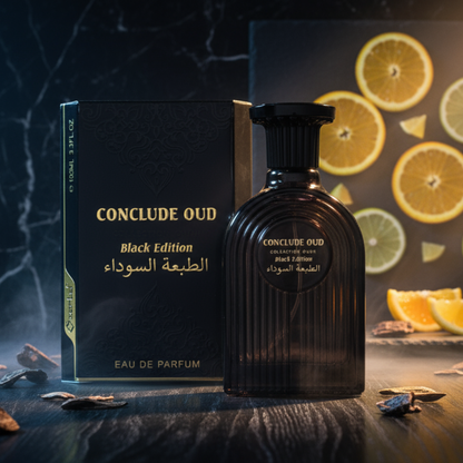 Omerta Conclude Oud Black Edition EDP 100ml – Oriental Woody Unisex Perfume