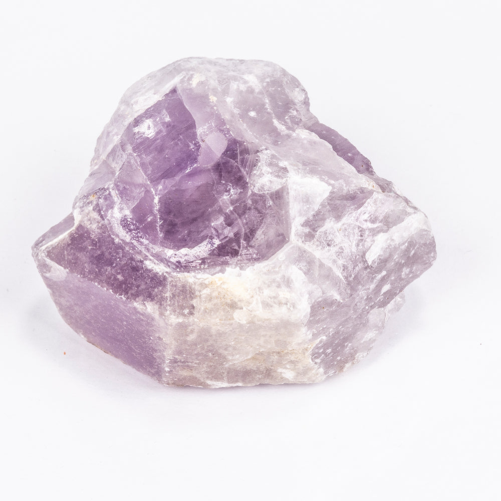 Amethyst Incense Stick Holder Natural Raw Crystal 3–5 cm – Premium Quality Handcrafted Incense Burner with Genuine Raw Amethyst Stone