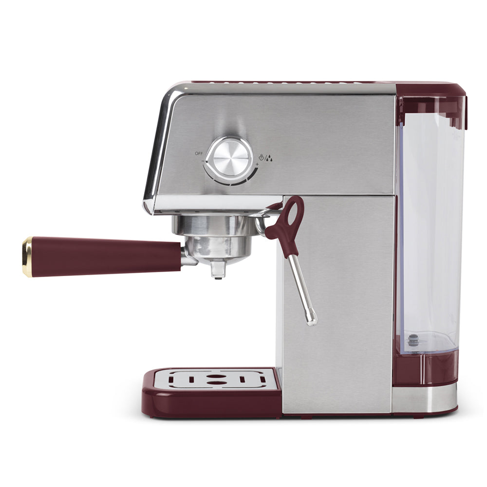 Berlinger Haus Leonardo Digital Espresso Machine – 20 Bar Coffee Maker with Milk Frother
