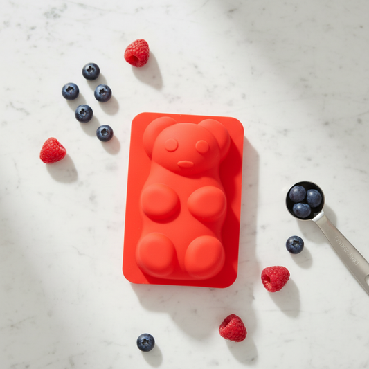 Bear Shaped Silicone Baking Mold 21×15cm – Non-Stick Food Grade Silicone Cake Pan