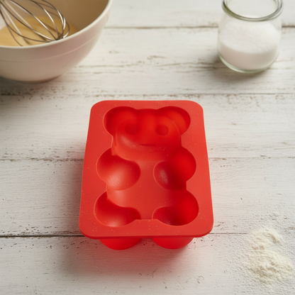 Bear Shaped Silicone Baking Mold 21×15cm – Non-Stick Food Grade Silicone Cake Pan