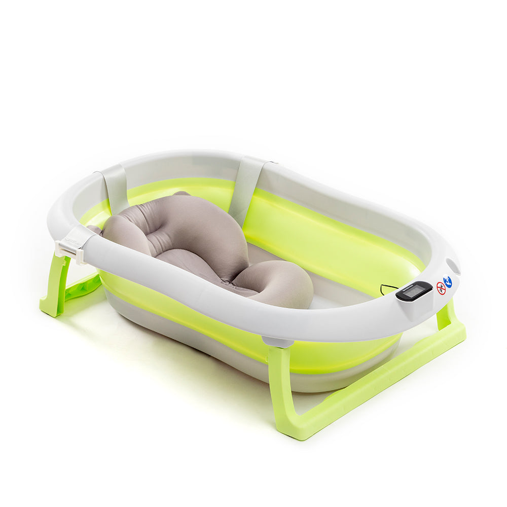 Foldable Baby Bath Tub With Digital Thermometer