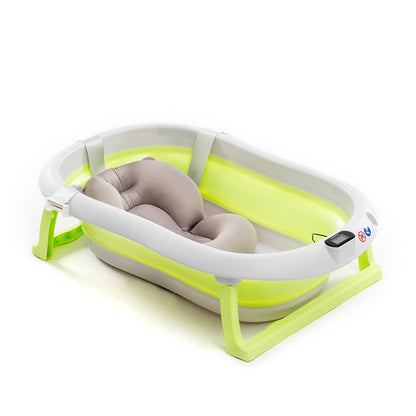 Foldable Baby Bath Tub With Digital Thermometer