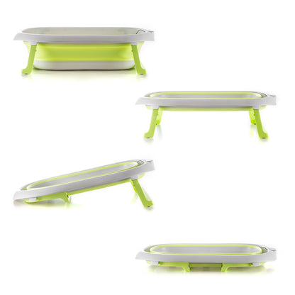 Foldable Baby Bath Tub With Digital Thermometer