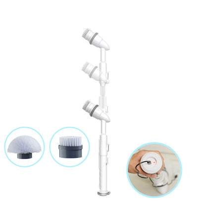 Voom Electric Spin Scrubber – Cordless Power Cleaning Brush with Adjustable Handle