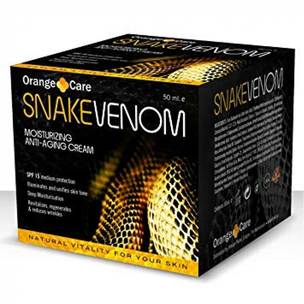 Snake Venom Face Cream 50ml – Anti-Aging Moisturizer, Hydrates and Nourishes Skin, Reduces Wrinkles and Fine Lines, Firms and Smooths Skin, Lightweight Non-Greasy, Suitable for Sensitive Skin, Daily Skincare, Peptide Formula for Youthful Radiance