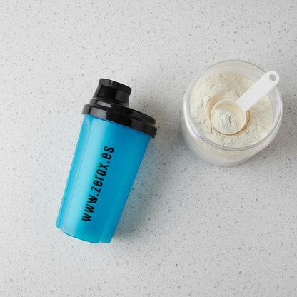 Zerox 700ml Protein Shaker Bottle – Leak-Proof BPA-Free Gym Shaker