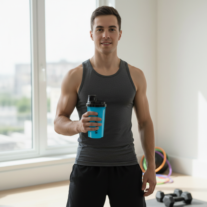 Zerox 700ml Protein Shaker Bottle – Leak-Proof BPA-Free Gym Shaker