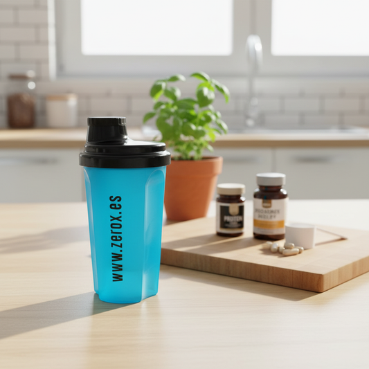 Zerox 700ml Protein Shaker Bottle – Leak-Proof BPA-Free Gym Shaker