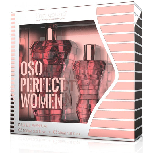 Woman Eau de Parfum 100ml + 30ml – Oriental Floral Women Perfume, Long Lasting Luxury Fragrance with Bergamot, Lemon, Mandarin, Orange Blossom, Jasmine, Ylang-Ylang, Vanilla, Cinnamon, Perfect Gift Set for Women