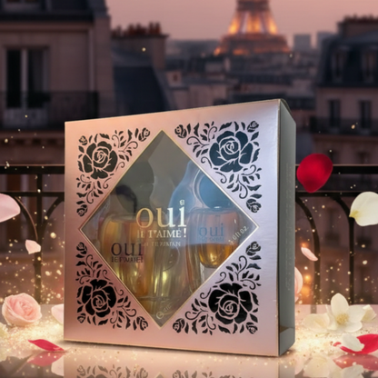 Oui Je T'aime EDP 100ml + 30ml – Floral Fruity Women's Perfume Set
