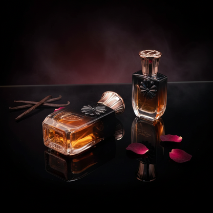 Danger Zone Noir Eau de Parfum 100ml + 30ml – Oriental Vanilla Women Perfume, Long Lasting Sensual Fragrance with Coffee, Pear, Red Berries, Jasmine, Orange Blossom, Vanilla, Cedarwood, Patchouli, Luxury Gift Set for Women