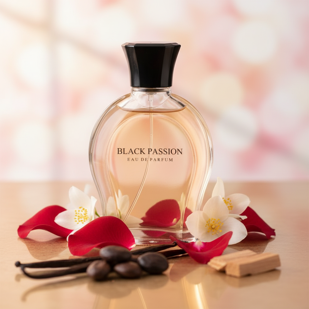 RealTime Black Passion EDP 100ml – Oriental Floral Woody Women's Perfume