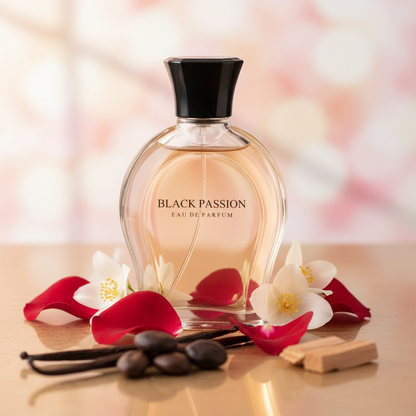 RealTime Black Passion EDP 100ml – Oriental Floral Woody Women's Perfume
