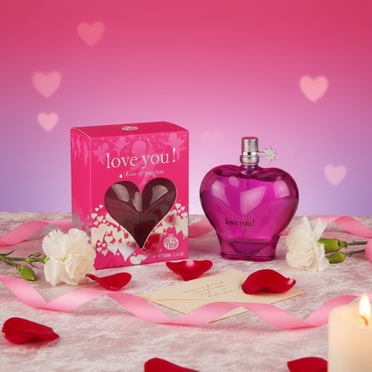 Real Time Love You Pink EDP 100ml – Fruity Floral Woody Women's Perfume