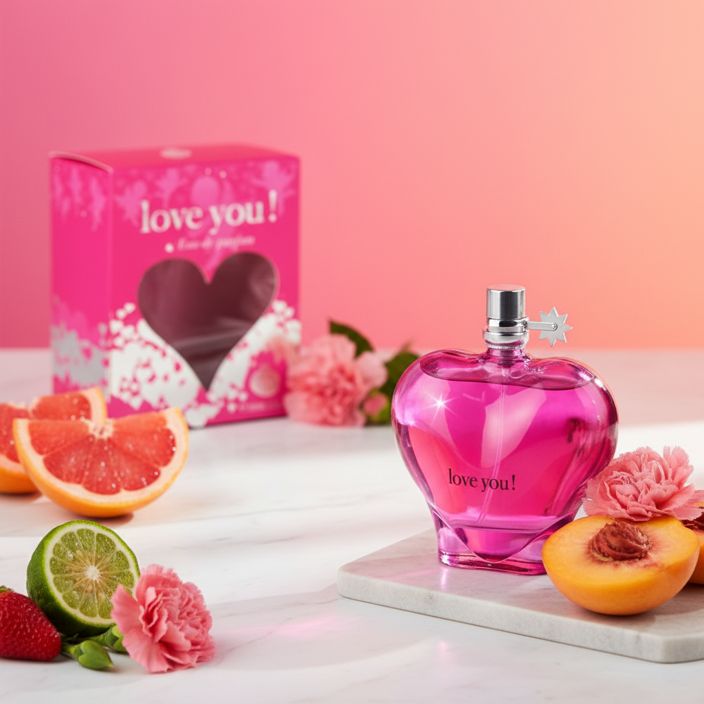 Real Time Love You Pink EDP 100ml – Fruity Floral Woody Women's Perfume