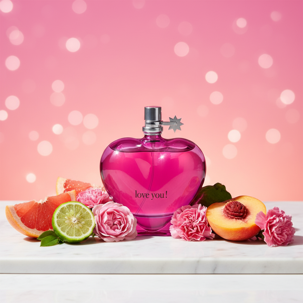 Real Time Love You Pink EDP 100ml – Fruity Floral Woody Women's Perfume