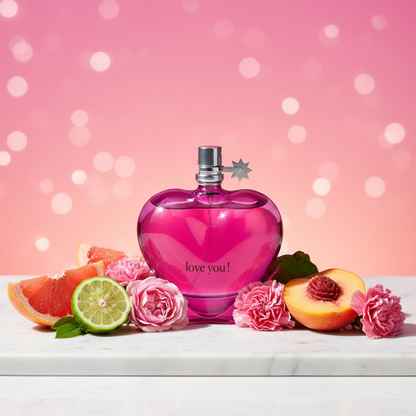 Real Time Love You Pink EDP 100ml – Fruity Floral Woody Women's Perfume