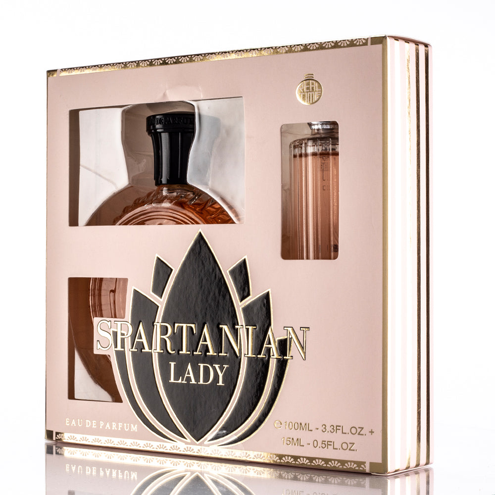 100ml + 15ml Women’s Oriental Woody Perfume – Green Algae, Mandarin, Jasmine, Caramel, Sandalwood, Cashmere Wood, Patchouli, Vanilla, Musk – Long-lasting Perfume Gift Set