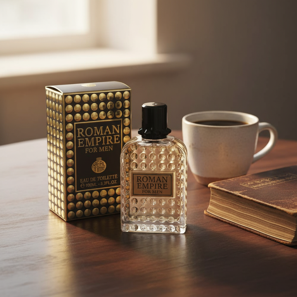 Real Time Roman Empire Men EDT 100ml – Woody Spicy Aromatic Men's Cologne