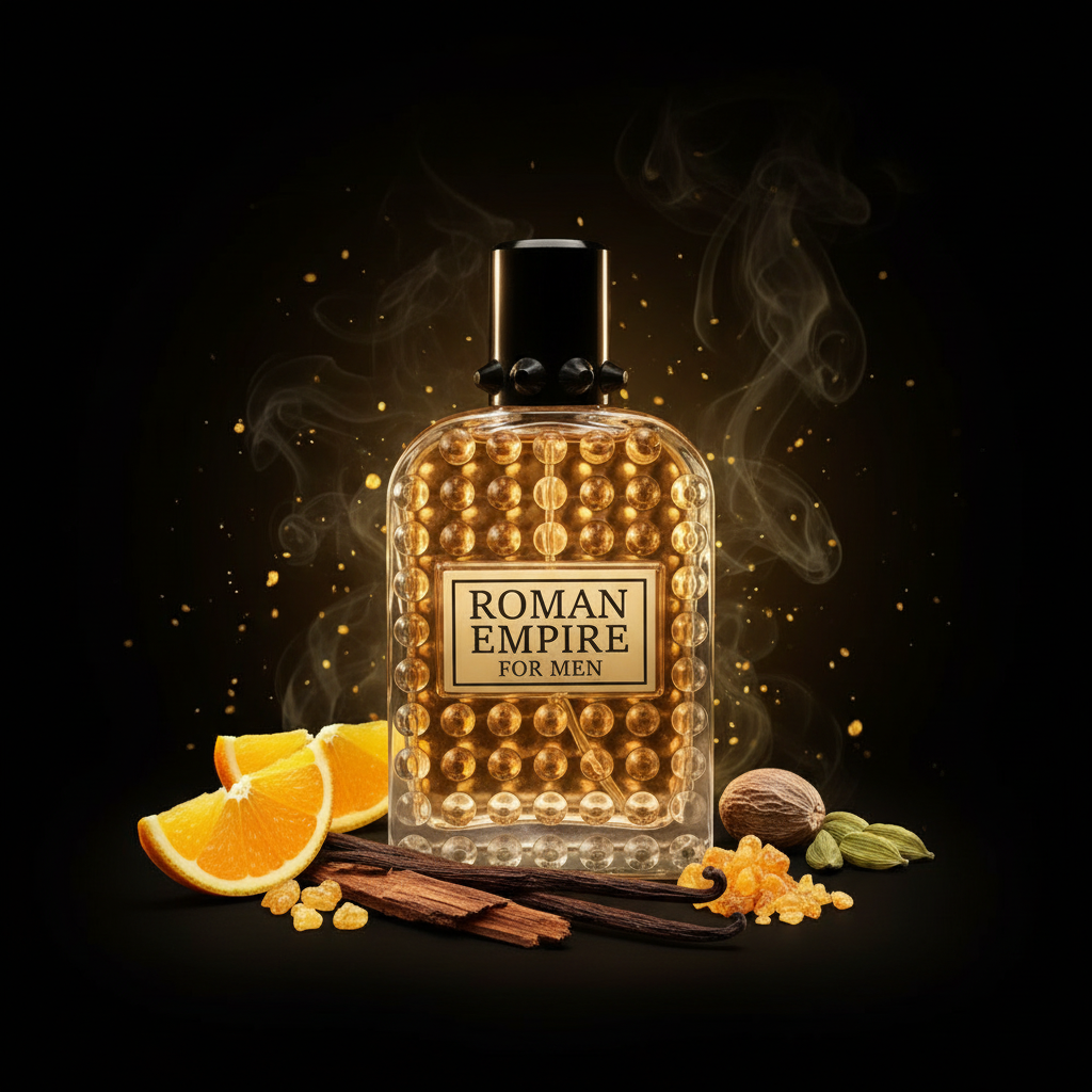 Real Time Roman Empire Men EDT 100ml – Woody Spicy Aromatic Men's Cologne
