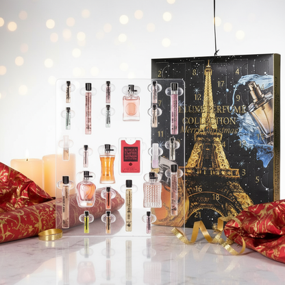 Advent calendar with exclusive mini perfumes