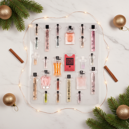 Advent calendar with exclusive mini perfumes