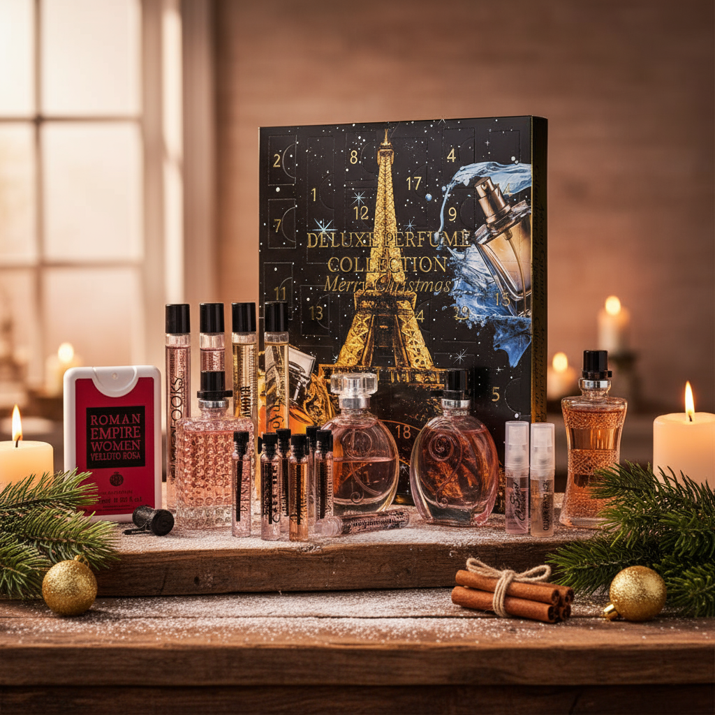 Advent calendar with exclusive mini perfumes