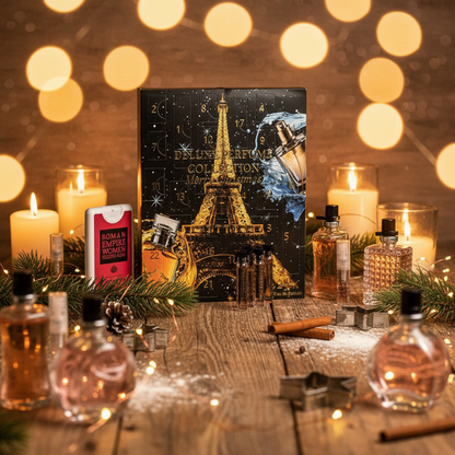 Advent calendar with exclusive mini perfumes