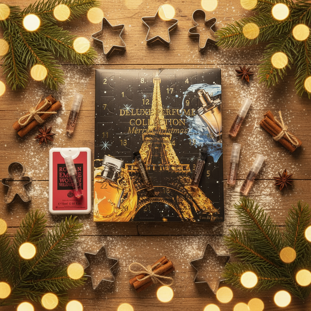 Advent calendar with exclusive mini perfumes