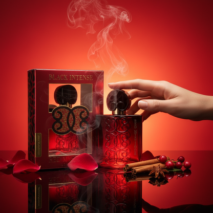 Georges Mezotti Black Intense Red Mystique EDP 100ml – Oriental Gourmand Unisex Perfume
