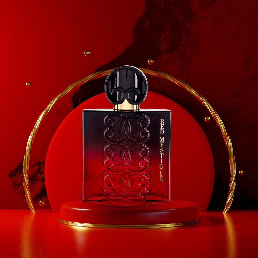 Georges Mezotti Black Intense Red Mystique EDP 100ml – Oriental Gourmand Unisex Perfume