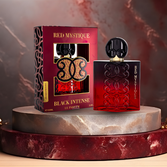 Georges Mezotti Black Intense Red Mystique EDP 100ml – Oriental Gourmand Unisex Perfume