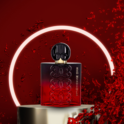 Georges Mezotti Black Intense Red Mystique EDP 100ml – Oriental Gourmand Unisex Perfume