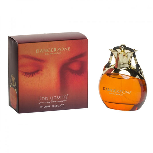 Georges Mezotti Danger Zone Eau de Parfum 100ml – Women’s Oriental Spicy Perfume with Cinnamon, Pepper, Orange, Clove, Jasmine, Rose, Ylang-Ylang, Patchouli, Vanilla, Opoponax – Long-lasting Bold Evening Fragrance