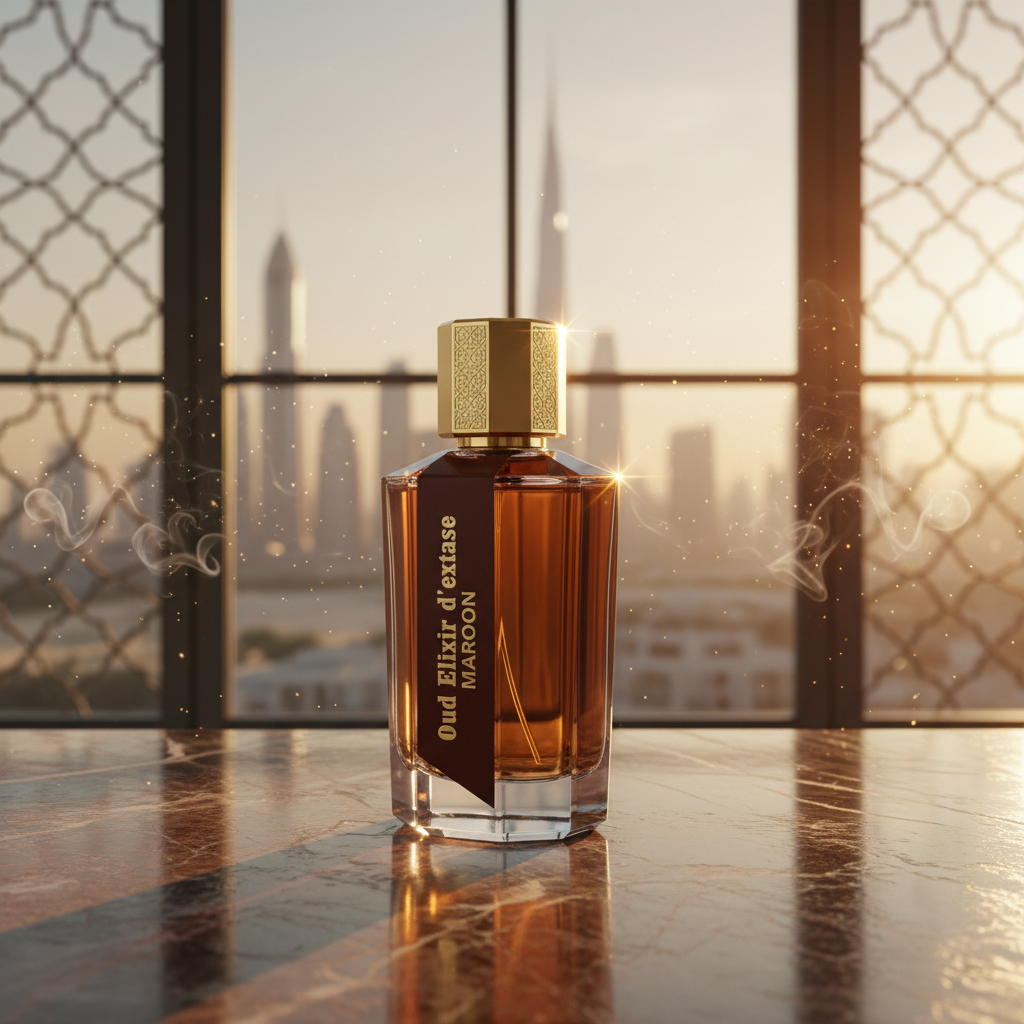 Linn Young Oud Elixir D'Extase Maroon EDP 100ml – Oriental Woody Men's Perfume