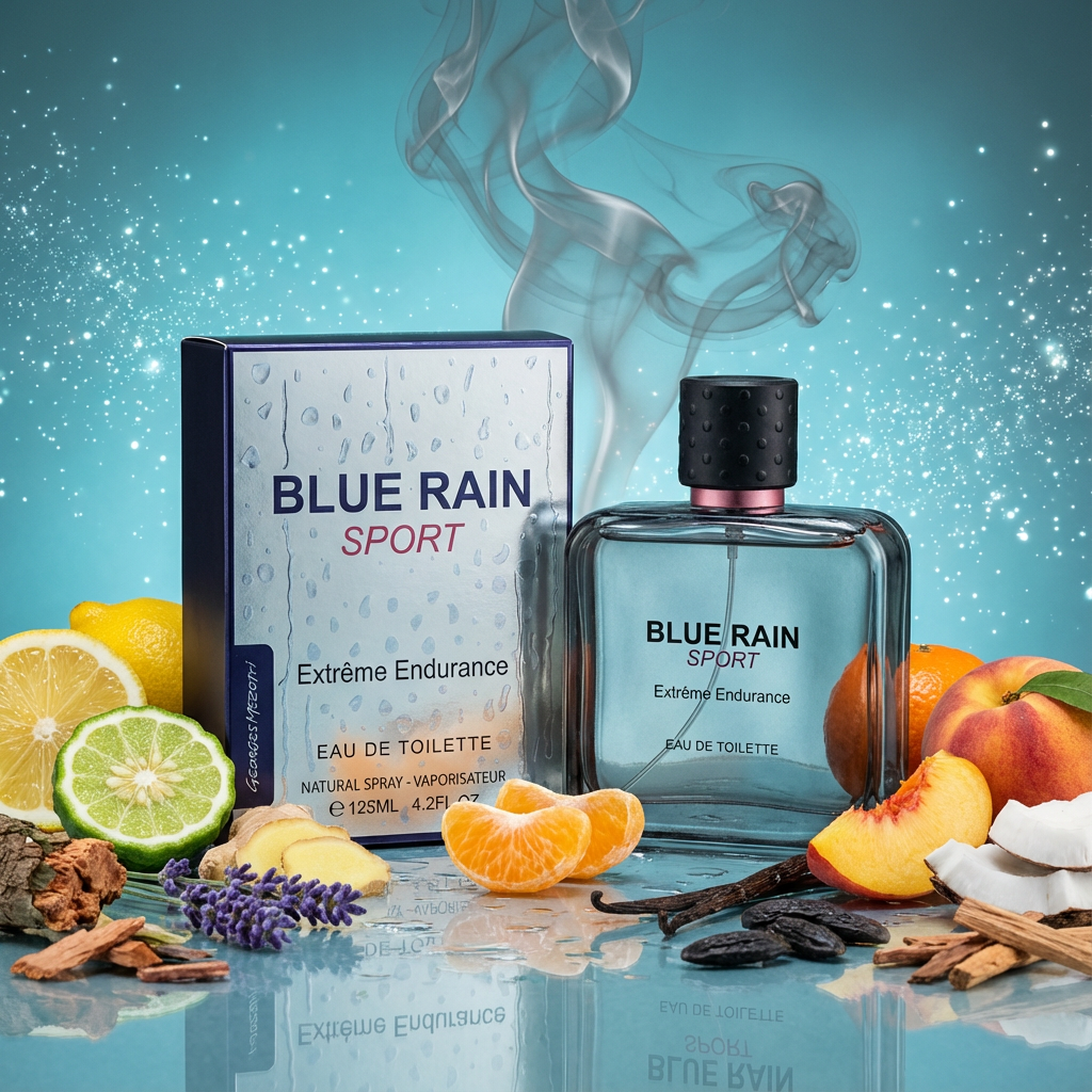 Georges Mezotti Blue Rain Sport EDT 125ml – Oriental Woody Men's Cologne