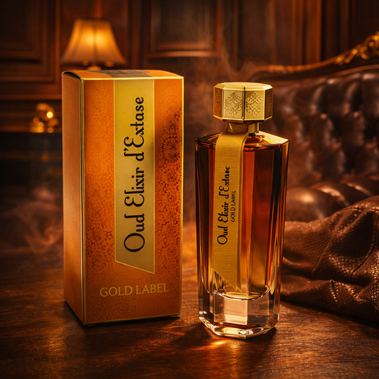 Linn Young Oud Elixir D'Extase Gold Label EDP 100ml – Oriental Amber Men's Perfume