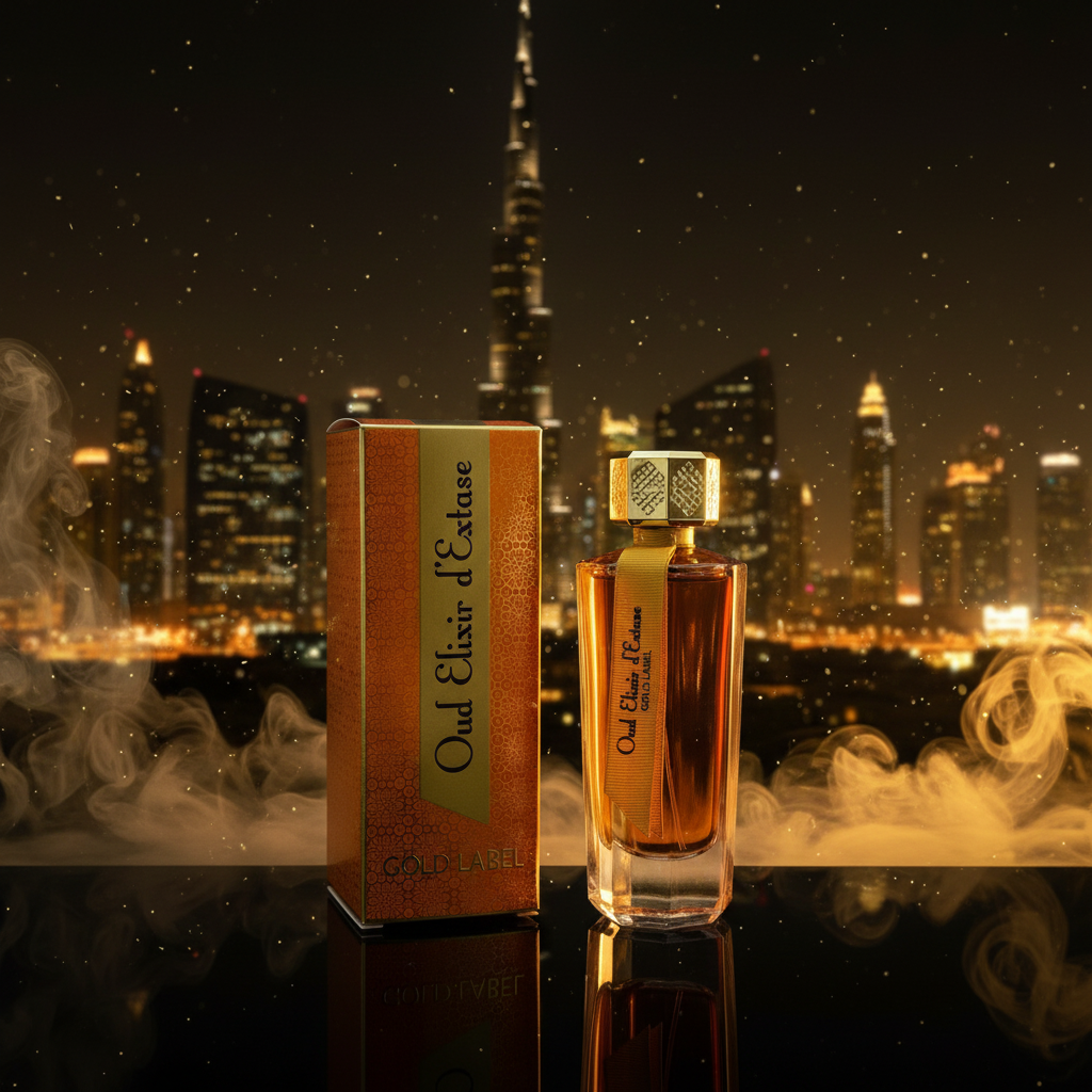 Linn Young Oud Elixir D'Extase Gold Label EDP 100ml – Oriental Amber Men's Perfume