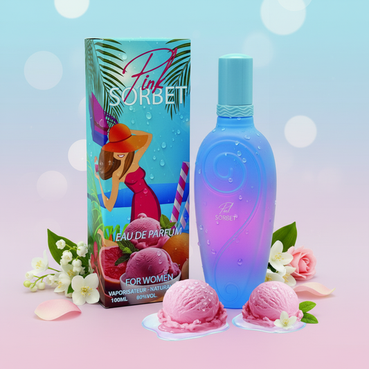 Real Time Pink Sorbet EDP 100ml – Fruity Floral Fresh Women's Perfume