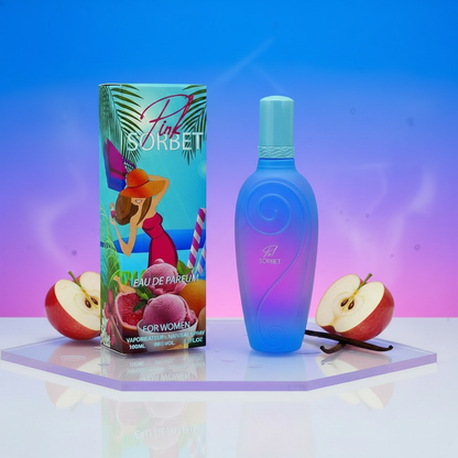 Real Time Pink Sorbet EDP 100ml – Fruity Floral Fresh Women's Perfume