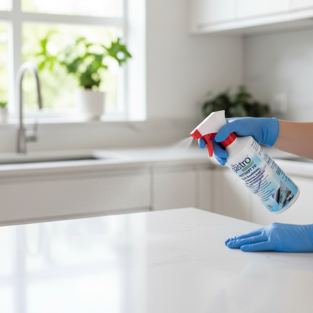 Antisept FD Surface Cleaning Solution 500ml with Spray Head & Microfiber Glove – Multi-Surface Cleaning Kit