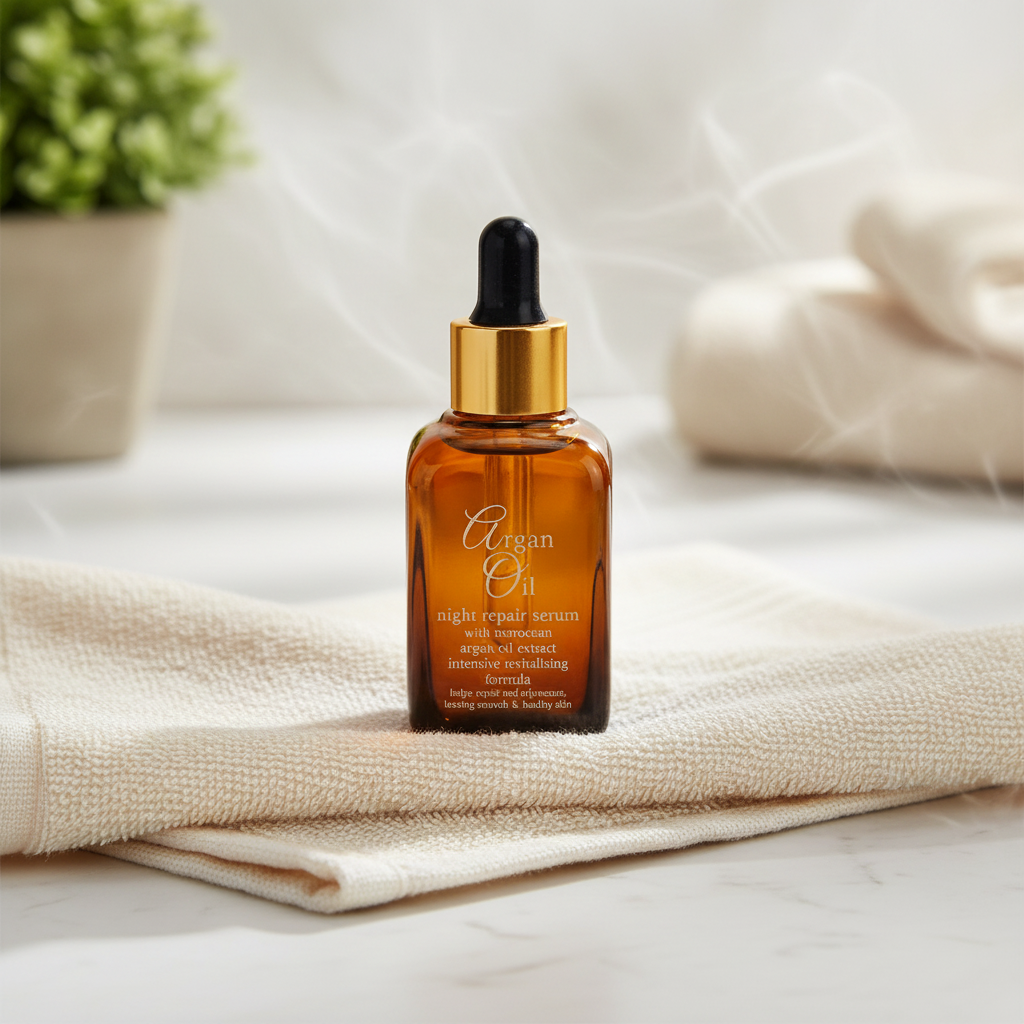 Argan Oil Night Repair Serum 50ml – Hydrating & Softening Overnight Facial Treatment