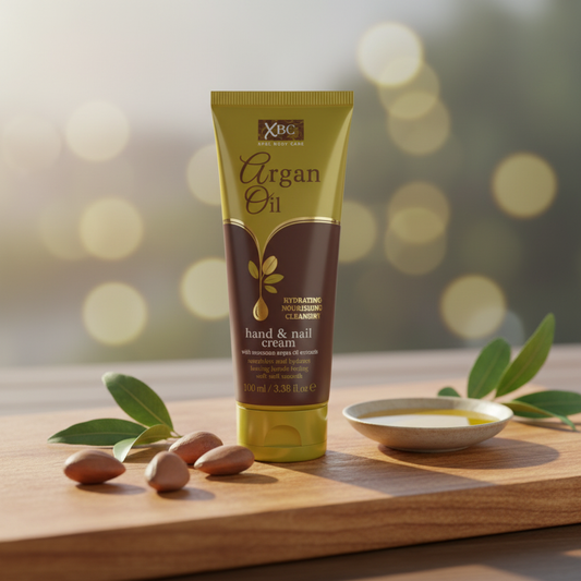 Argan Oil Hand & Nail Cream 100 ml – Daily Care, Fast Absorbing, For All Skin Types