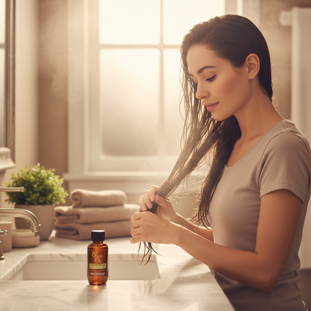 Argan Oil Hair Treatment 50ml – Hydrating & Nourishing Serum, Adds Shine & Protects Hair