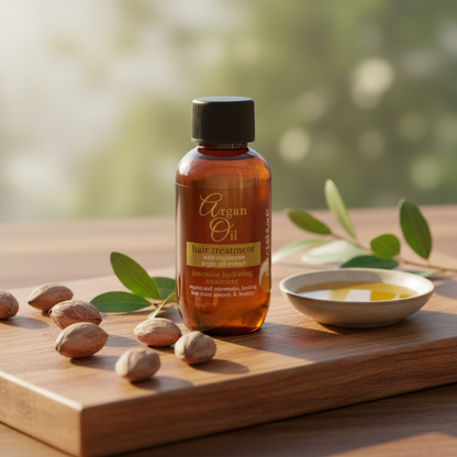 Argan Oil Hair Treatment 50ml – Hydrating & Nourishing Serum, Adds Shine & Protects Hair