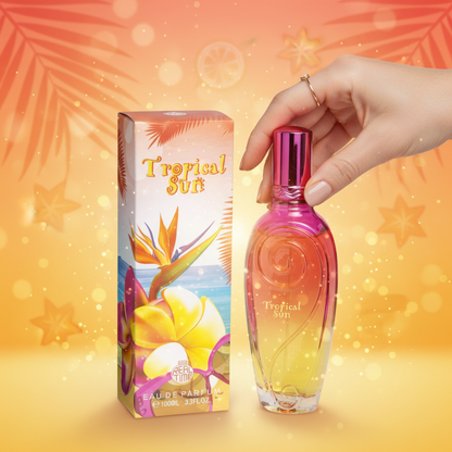 Real Time Tropical Sun EDP 100ml – Fruity Gourmand Women's Perfume