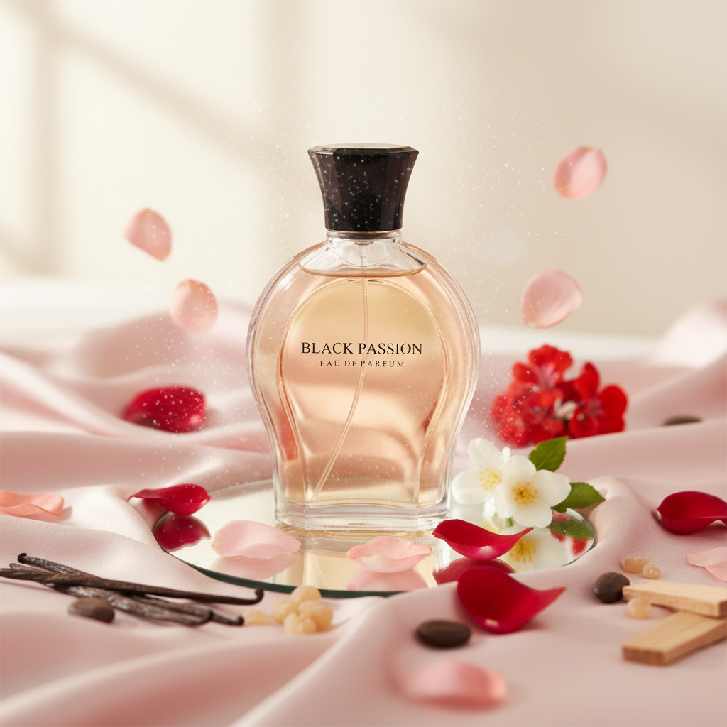 RealTime Black Passion EDP 100ml – Oriental Floral Woody Women's Perfume